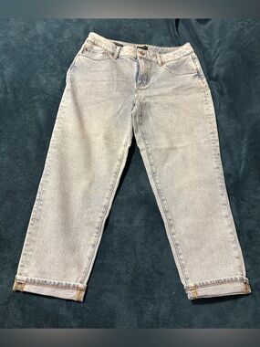 Talbots Classic Light Wash Women’s Cropped Jeans - Casual Straight Fit